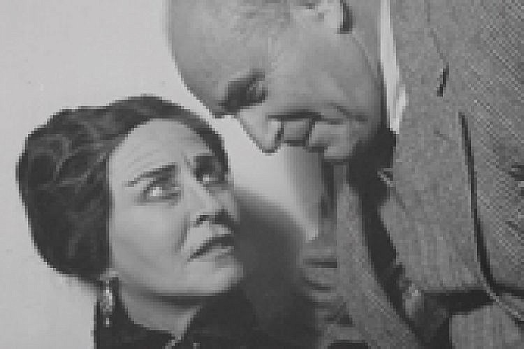 צבי פרידלנד וחנה רובינא בימי הבימה הראשונים. צילום: מארכיונה האישי של דליה פרידלנד