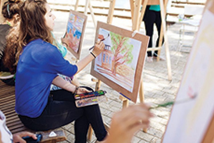 בקרוב במדור אמנות. סדנאות הציור של סדנאיות תל אביב