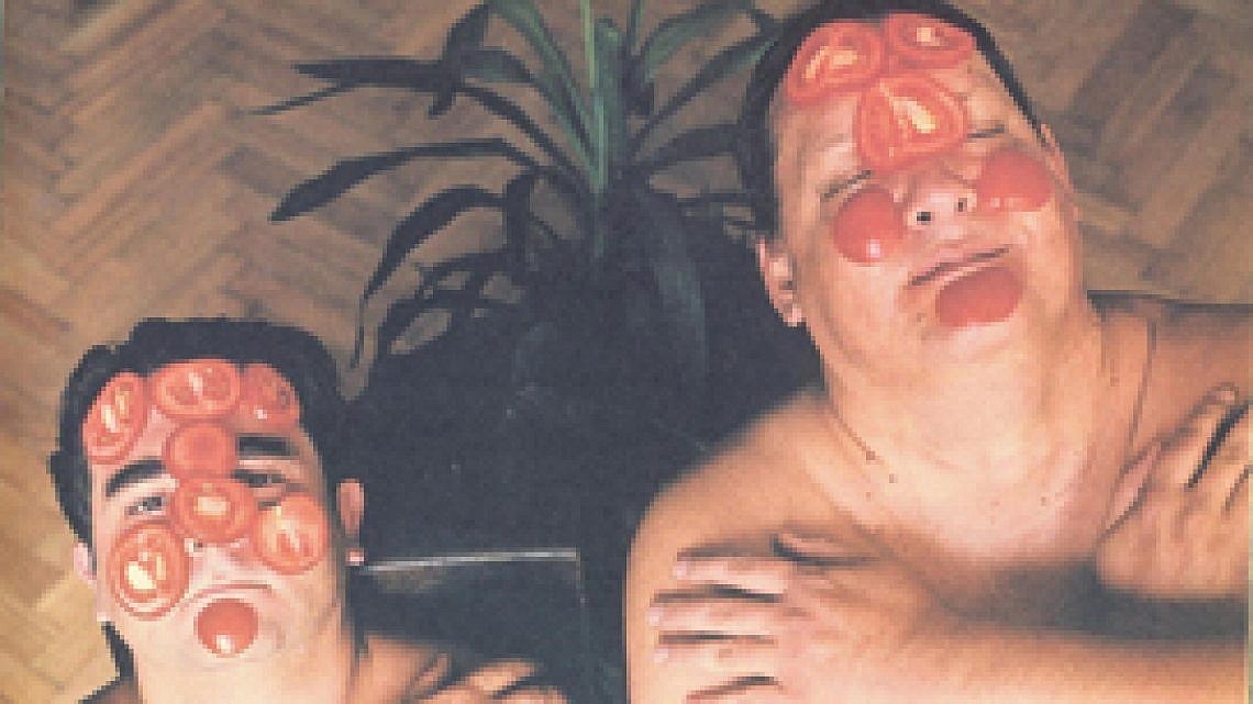 עגבנייה זה טוב לעור הפנים? פיוטר בויקונט (מימין). צילום: יח"צ