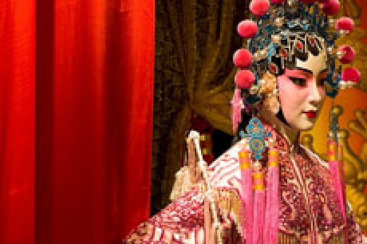 שחקנית אופרה סינית (צילום: shutterstock)