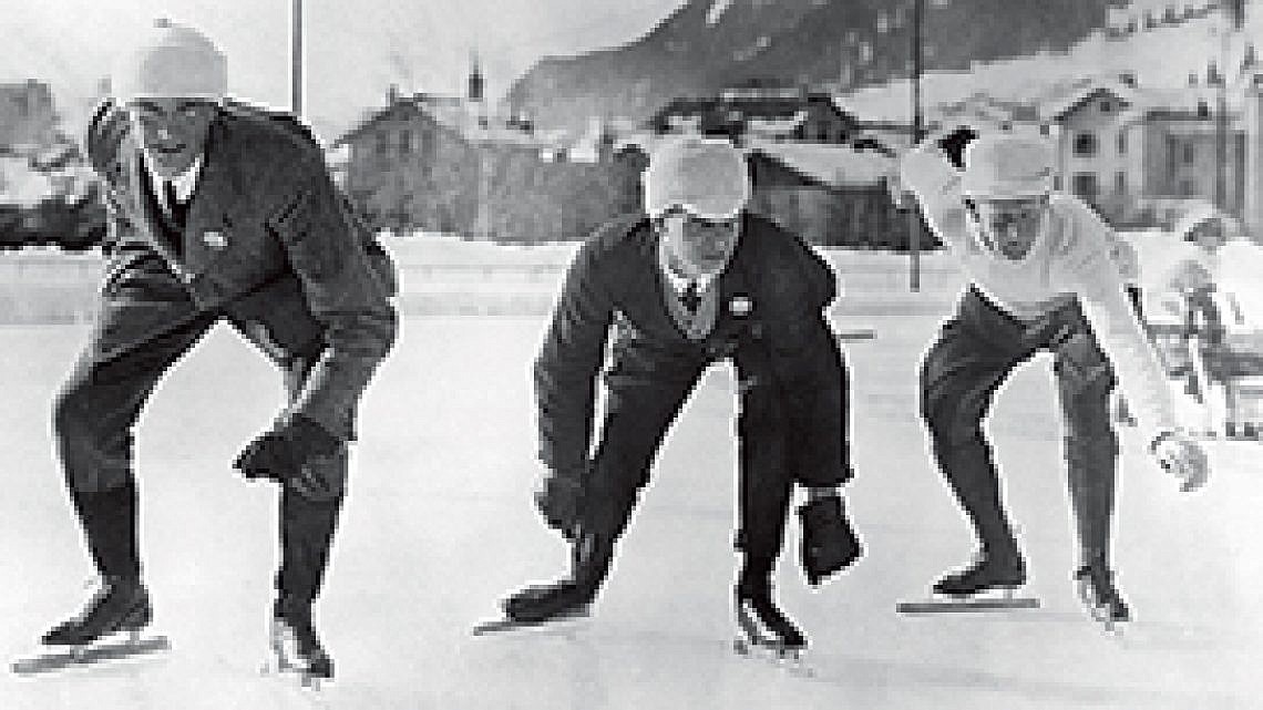 אולימפיאדת שאמוני, ינואר 1924. צילום: אימג' בנק