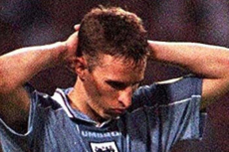 גארת' סאות'גייט ביורו 96'. צילום: Getty Images