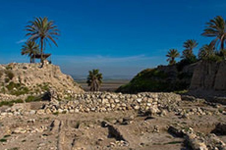 Tel Megiddo. Photo by: Doron Nisim, courtesy of the Nature and Parks Authority