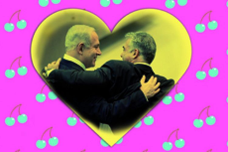 ביבי ולפיד. על בסיס תמונה מ-Getty Images