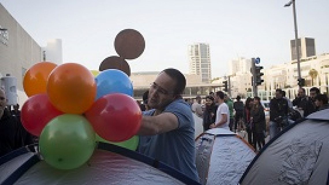 מחאת האוהלים 2.0. צילום: אורן זיו