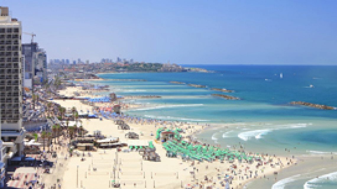 חוף תל אביב. צילום: Shutterstock