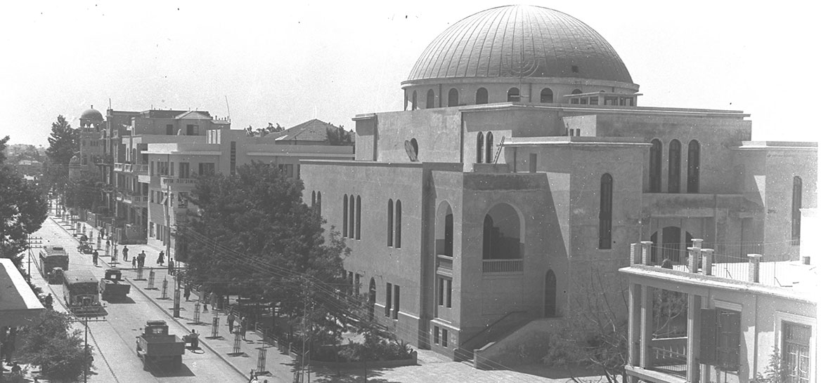 בית הכנסת הגדול, 1934 (צילום: Kluger Zoltan/לע&quot;מ)