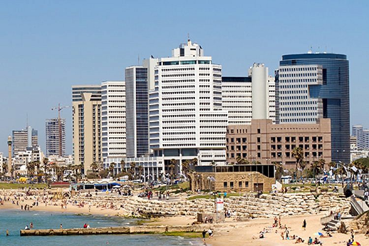קו החוף של תל אביב. צילום: Shutterstock