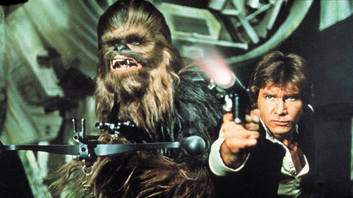 חיו ארוכות ושגשגו? צ'ובאקה והאן סולו. צילום מסך.