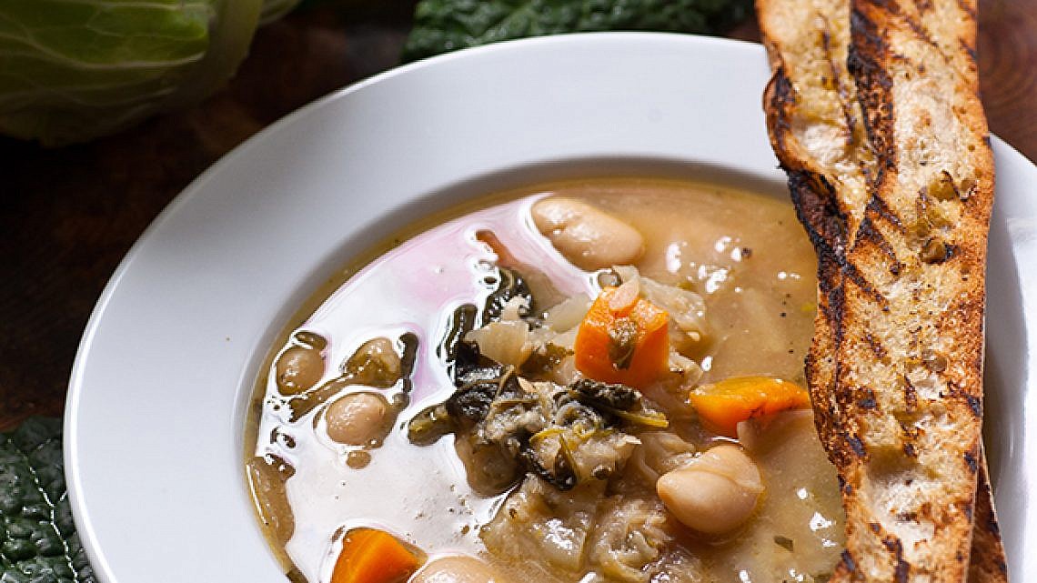 מרק ריבולטה של חוות צוק (צילום: איתיאל ציון)