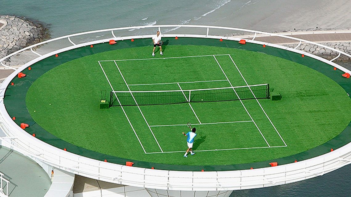מגרש טניס בדובאי  צילום: GettyImages