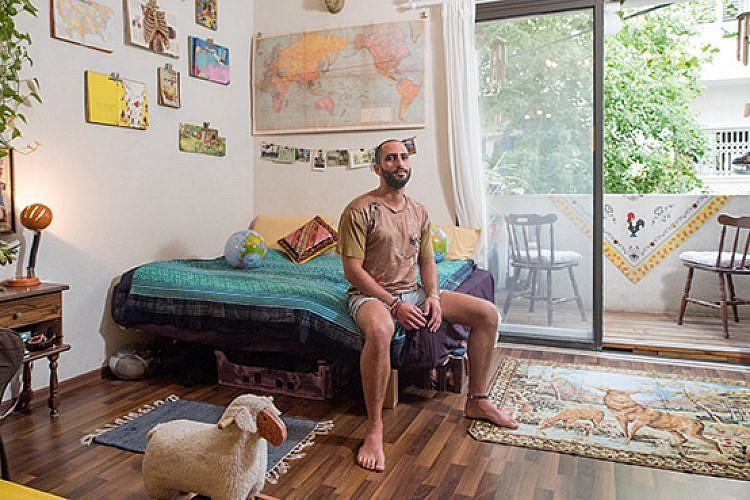 הדירה של גל פרימק נג'רי. צילום: נמרוד סונדרס