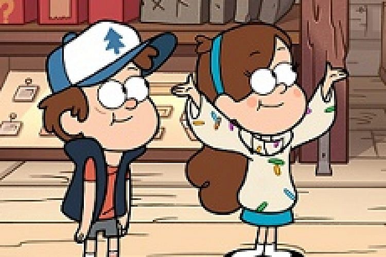 גרוויטי פולס. צילום באדיבות ערוץ דיסני