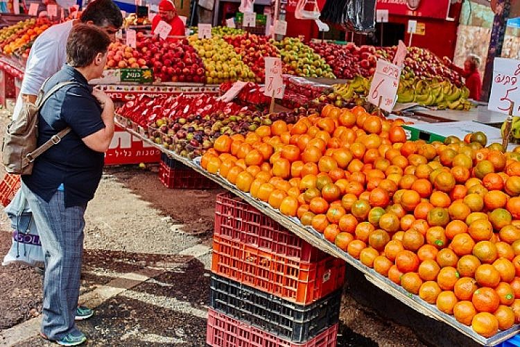 שוק הכרמל (צילום: shutterstock)