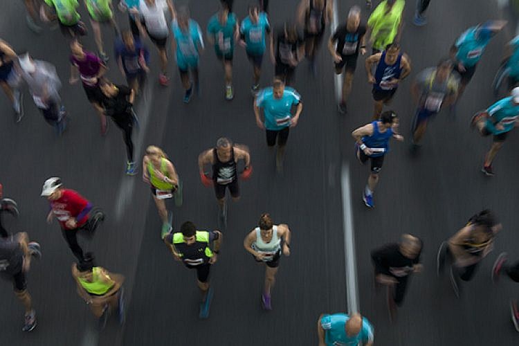 מרתון תל אביב 2017 (צילום: אלי אטיאס)