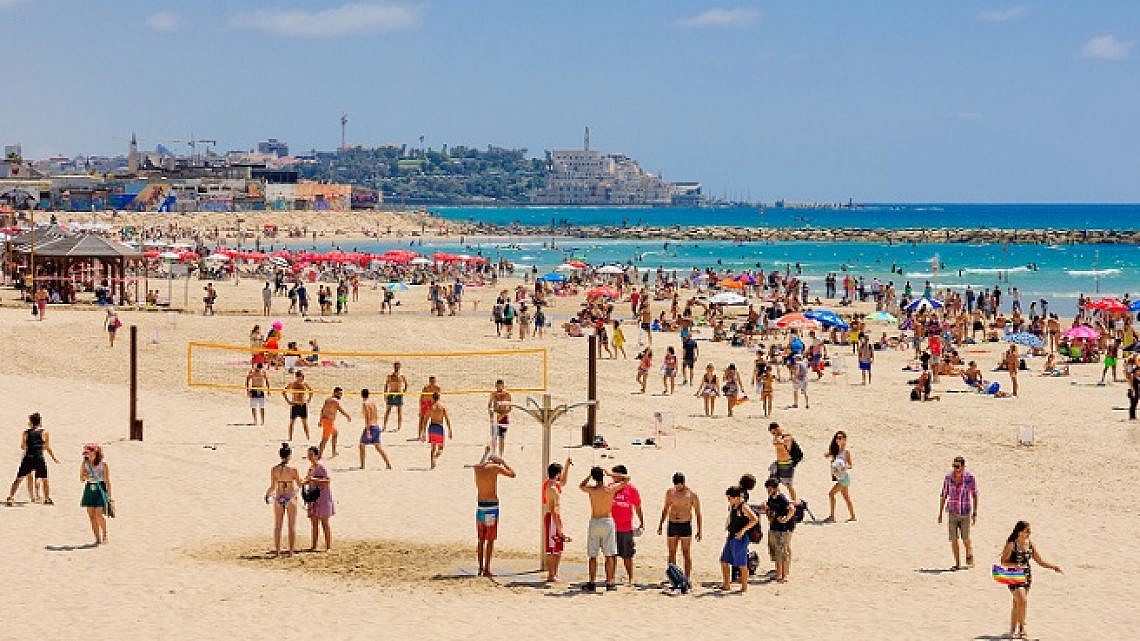 חוף הים בתל אביב (צילום: shutterstock)