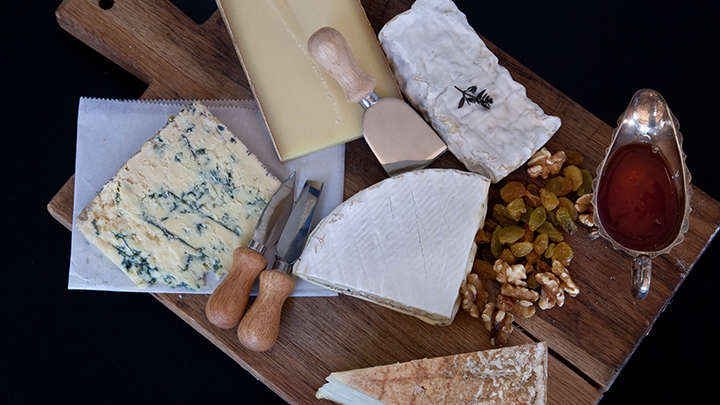 cheese plate.  Photo: Sarit Gofen