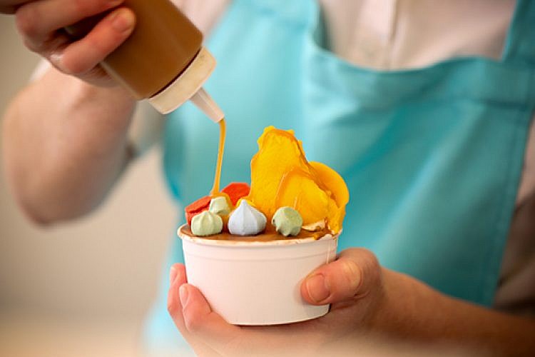 גלידה מחומרים טבעיים בלבד,  CREME. צילום: עידית בן עוליאל