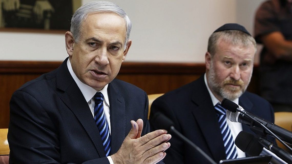 מנדלבליט ונתניהו (צילום: Getty Images)