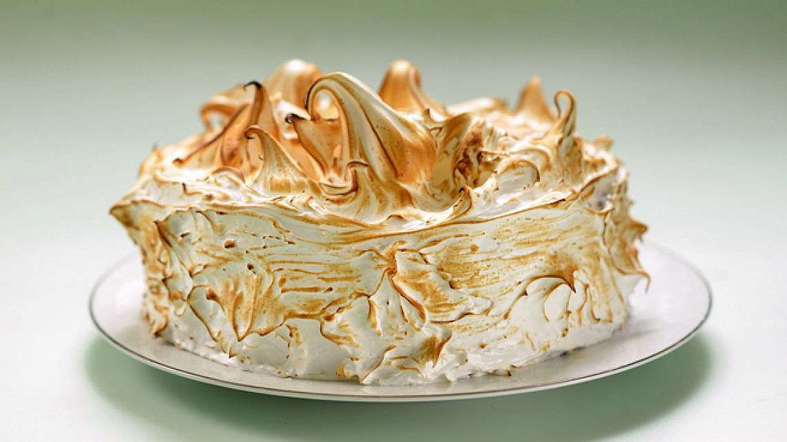 פעם שלישית. עוגת גלידה נוגט-גלסה. צילום: שי בן אפרים