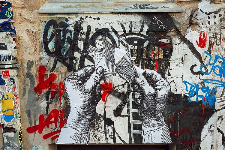 גרפיטי בברלין (צילום: shutterstock)