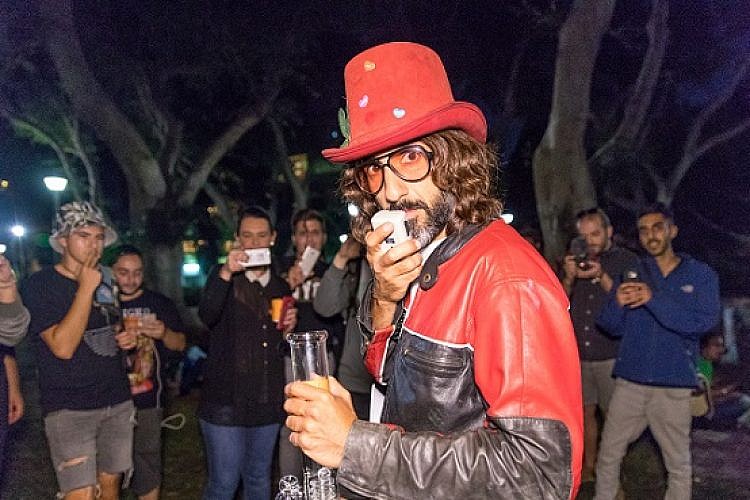ממובילי המחאה. גדי וילצ'רסקי (צילום: דין אהרוני רולנד)