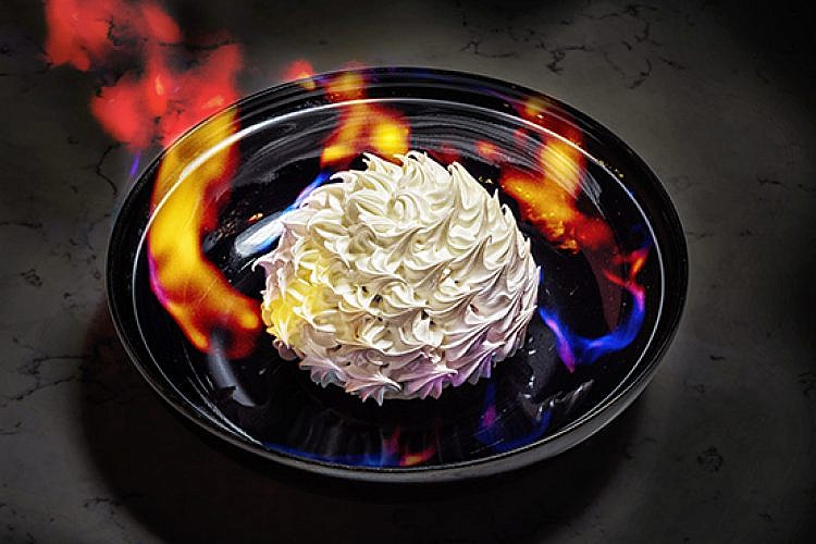 מנה של פייר מנו. צילום: Philippe Martineau