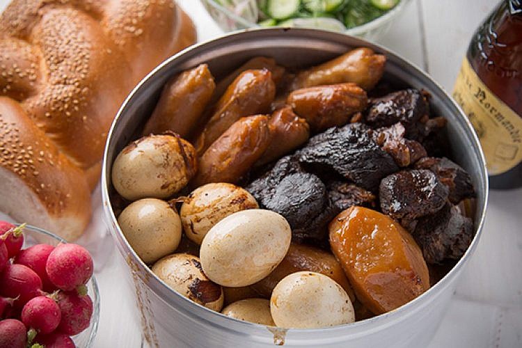 חמין בדליקטסן. צילום: עידית בן עוליאל