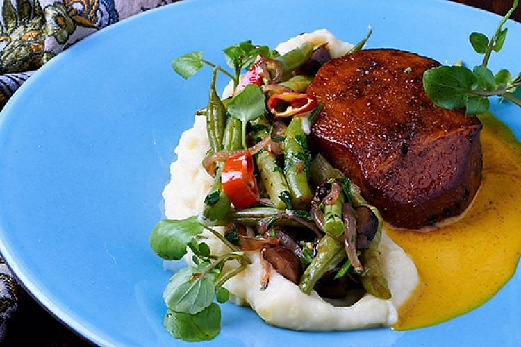 סטייק דלעת, משק ברזילי. צילום: בן יוסטר