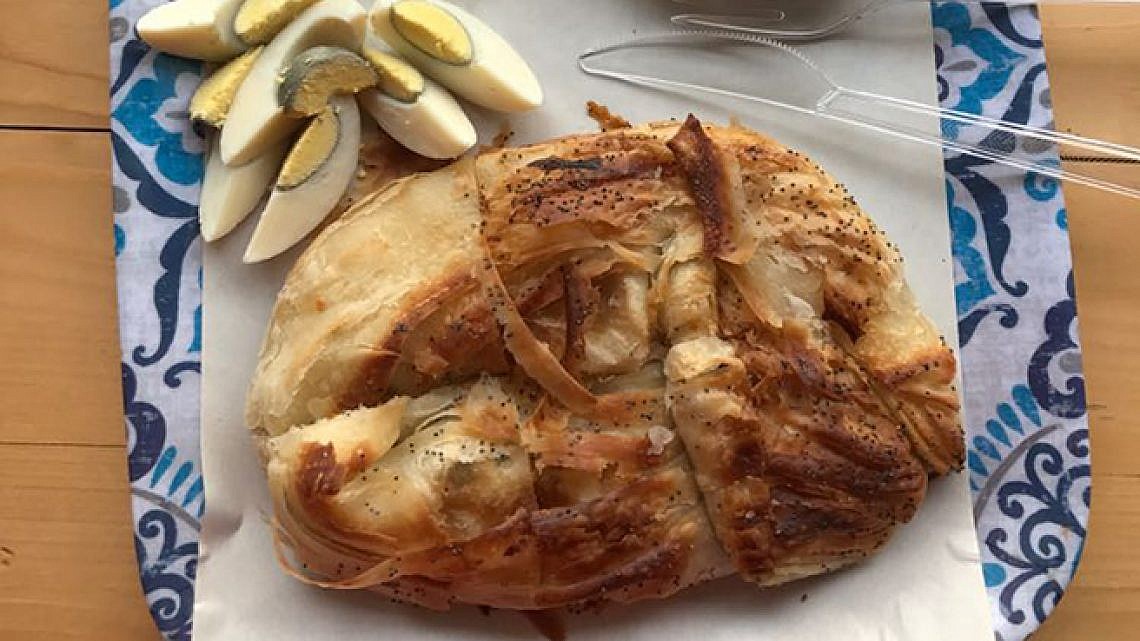 הבורקס של פפו, לפנק לפנק לפנק. צילום: נועם כהן