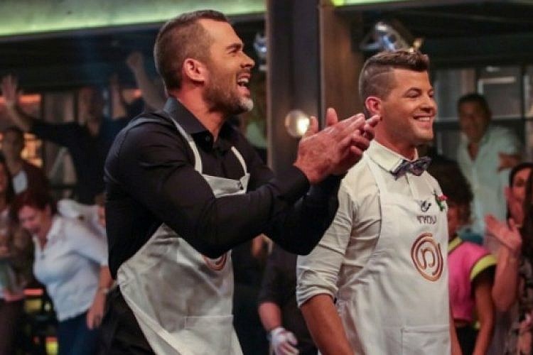 עמר ושרפשטיין בגמר "מאסטר שף" (צילום: אורטל דהן)