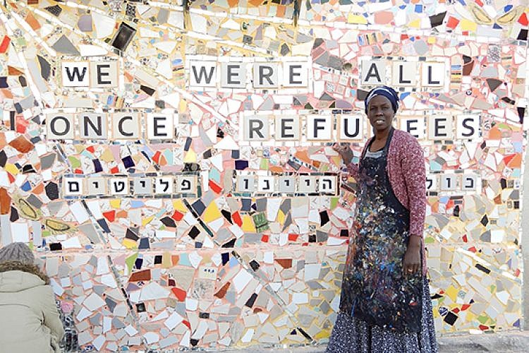 קונצ'יטה: כולנו היינו פליטים. צילום: איליה מלניקוב