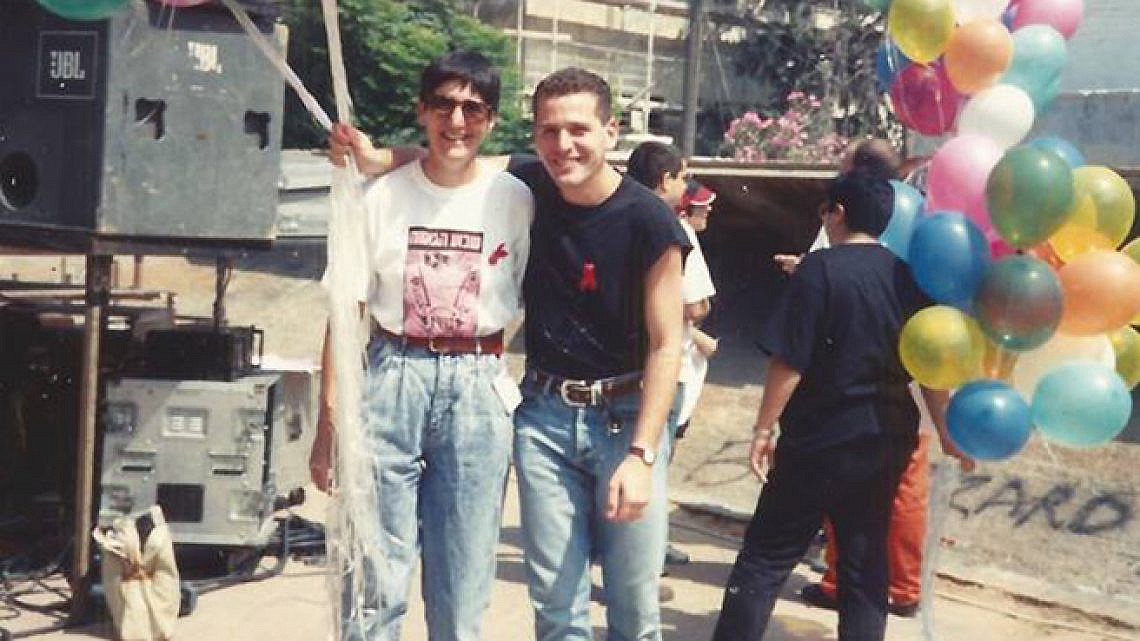 אירוע הגאווה בשינקין 1993 (צילום: אריאל לוי)