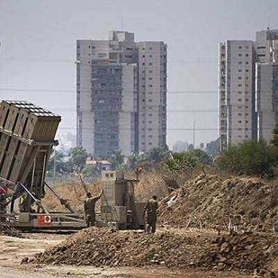 כיפת ברזל בתל אביב (צילום: אוריאל סיני. גטי אימיג'ס)