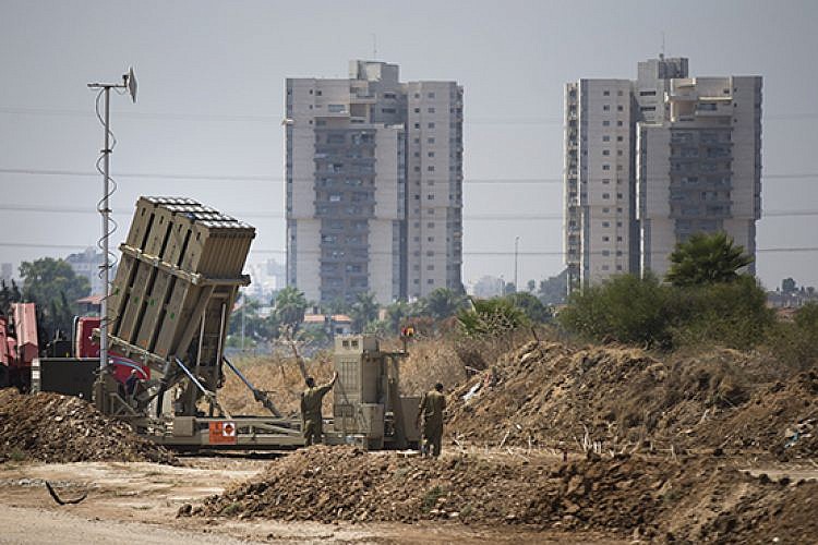 כיפת ברזל בתל אביב (צילום: אוריאל סיני. גטי אימיג'ס)