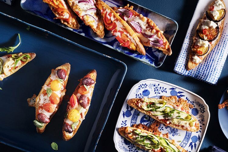 מיני פיצות לשבועות. צילום: דניאל לילה