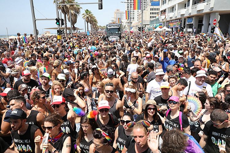 מצעד הגאווה 2018 (צילום: דין אהרוני רולנד)