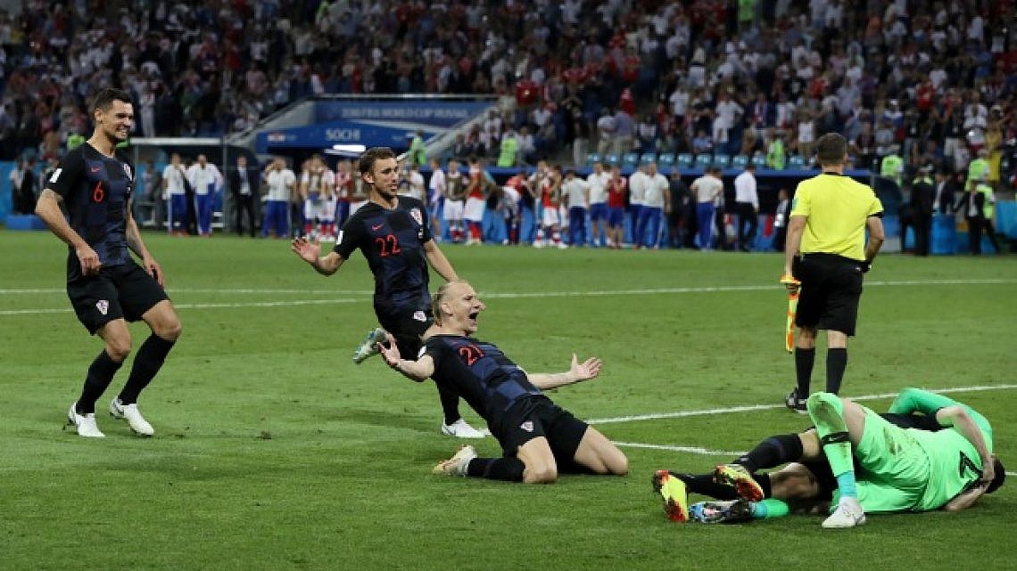 המשחק בין קרואטיה ורוסיה, מונדיאל 2018 (צילום: קווין ק. קוקס/Getty Images)