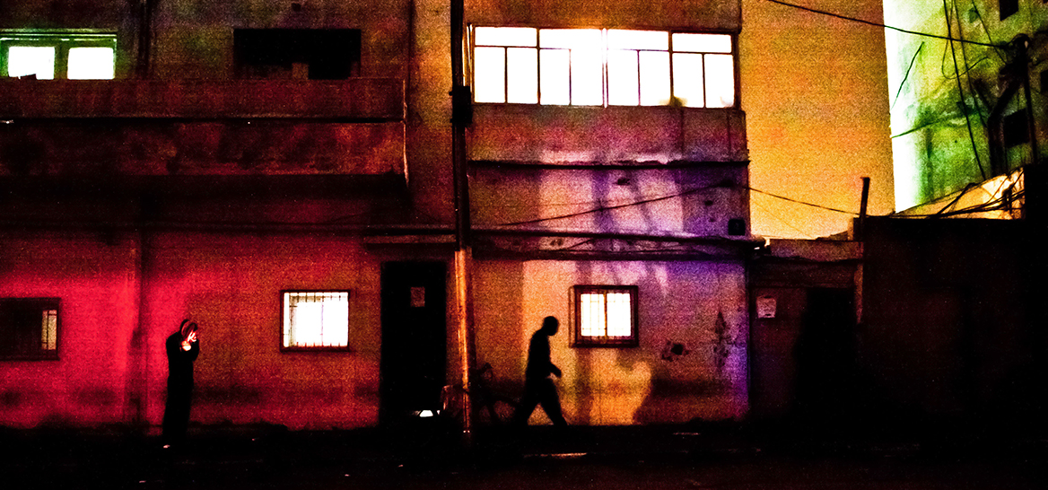 תל אביב של מטה. נווה שאנן בלילה (צילום: GettyImages)