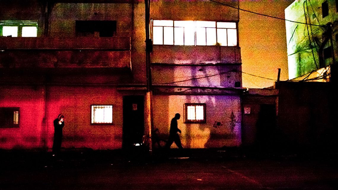 תל אביב של מטה. נווה שאנן בלילה (צילום: GettyImages)