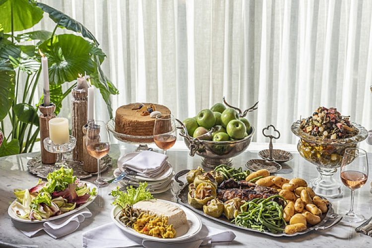 ארוחת החג של קפה נורדוי. צילום: אנטולי מיכאלו