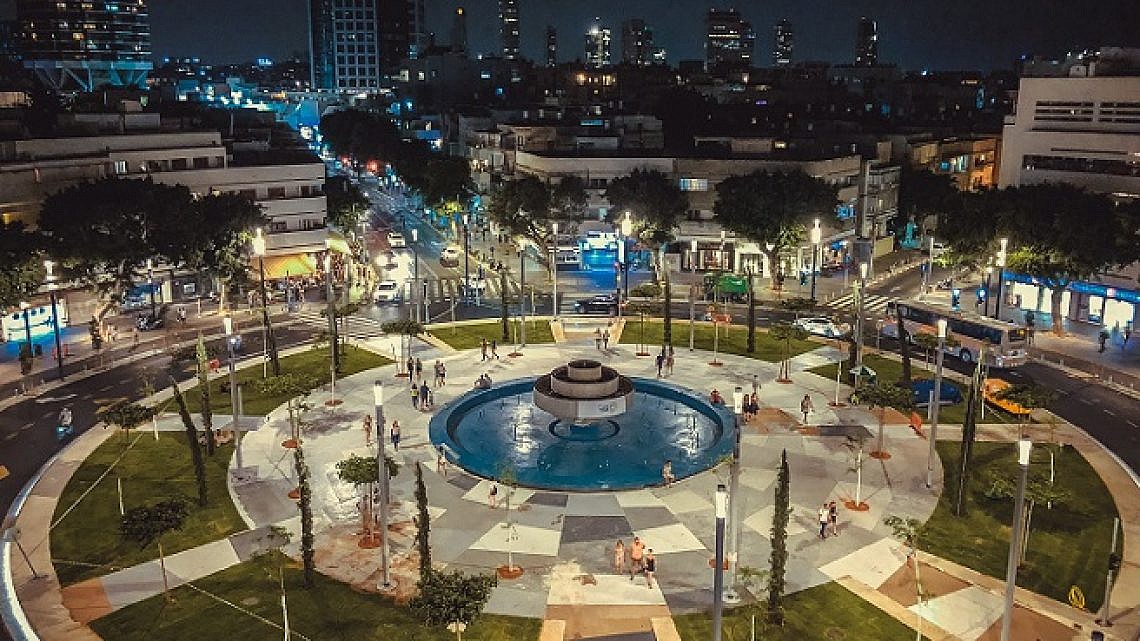 כיכר דיזנגוף (צילום: Joel Goldberg)