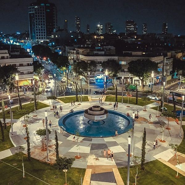 כיכר דיזנגוף (צילום: Joel Goldberg)