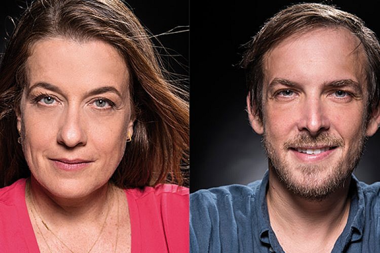 מאחדים כוחות. אסף זמיר וציפי ברנד (צילום: איליה מלניקוב)