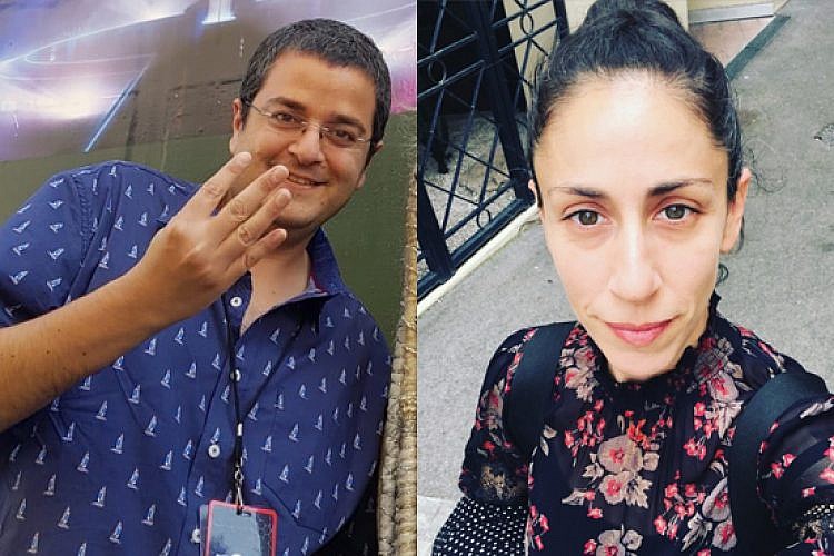 מושיקו ונחמה כהן מוכרים קרח לאסקימוסים (צילום: קרן יפרח)