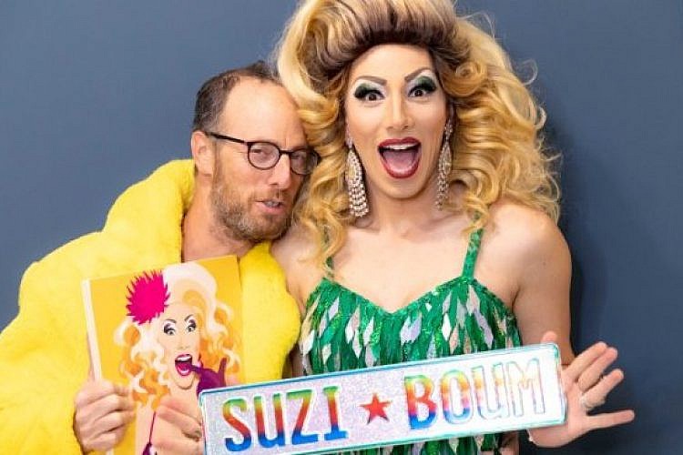 ברק הימן וסוזי בום (צילום: דין אהרוני רולנד)