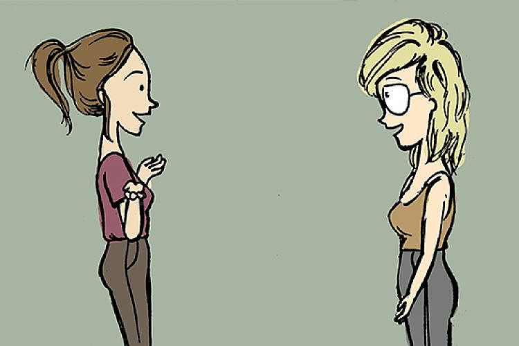 החברה הזוגית. איור: יעל סגרסקי