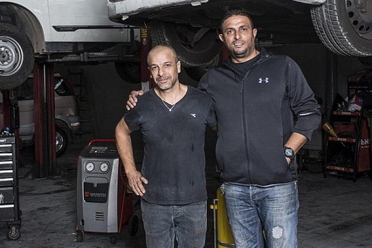 סולי מוסא וחיים גינדי (צילום: איליה מלניקוב)