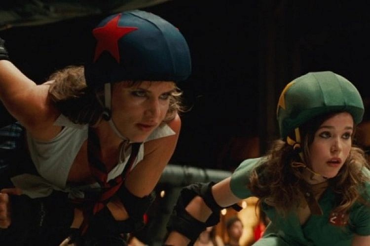 אלן פייג' וג'ולייט לואיס ב"תחליקי"