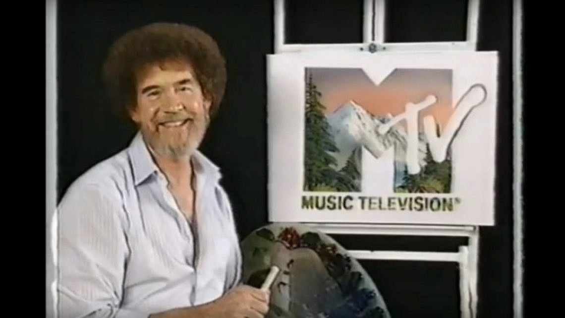בוב רוס, מתוך הפרסומת ל־MTV